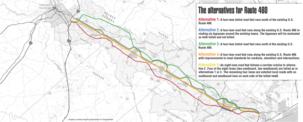 Route-460-alternatives