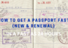 How to get a passport fast