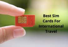 Prepaid International Sim Card For Travel