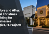Transform your business with holiday lighting