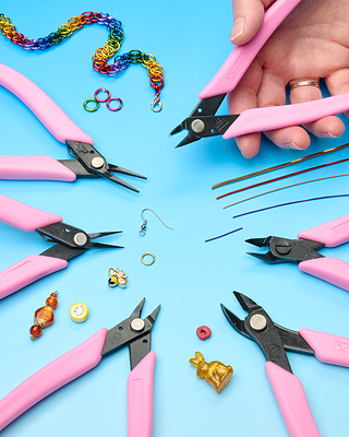 XURON® JEWELRY MAKING TOOLS NOW AVAILABLE WITH PINK HAND GRIPS