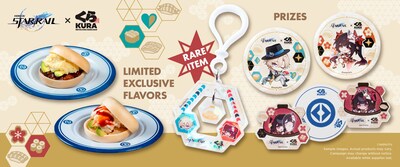 Kura Sushi USA and HoYoverse Launch an Interstellar Honkai: Star Rail Collaboration Featuring Monaka Sandwiches, Capsule Prizes, Giveaways, and an All-New Music Video