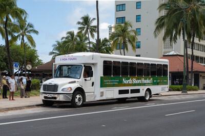 NEW SHUTTLE CONNECTS VISITORS TO NORTH SHORE BUSINESSES STILL FEELING THE ECONOMIC IMPACT OF MARCH STORMS