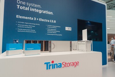 Trina Storage Unveils Next-Generation Elementa + Electra Integrated DC+AC Solution at Intersolar Europe 2026