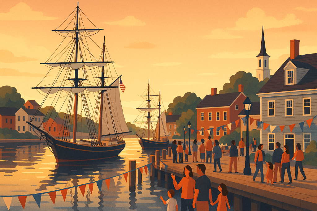 Smithfield Hosts Maritime Rendezvous as Sail250 Affiliate Harbor
