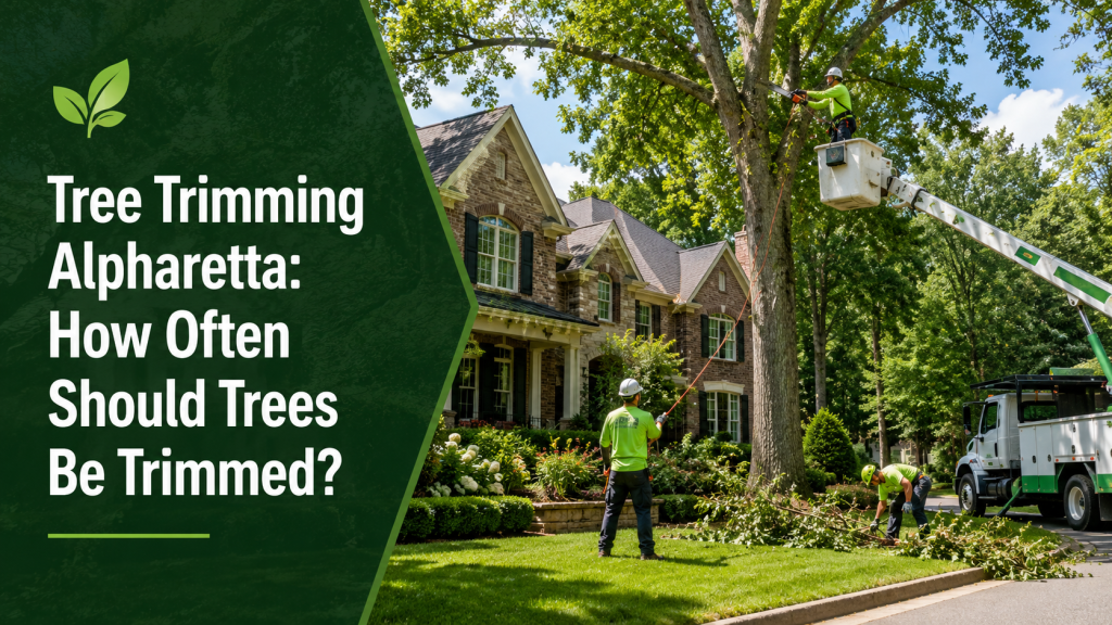 Tree trimming services in Alpharetta