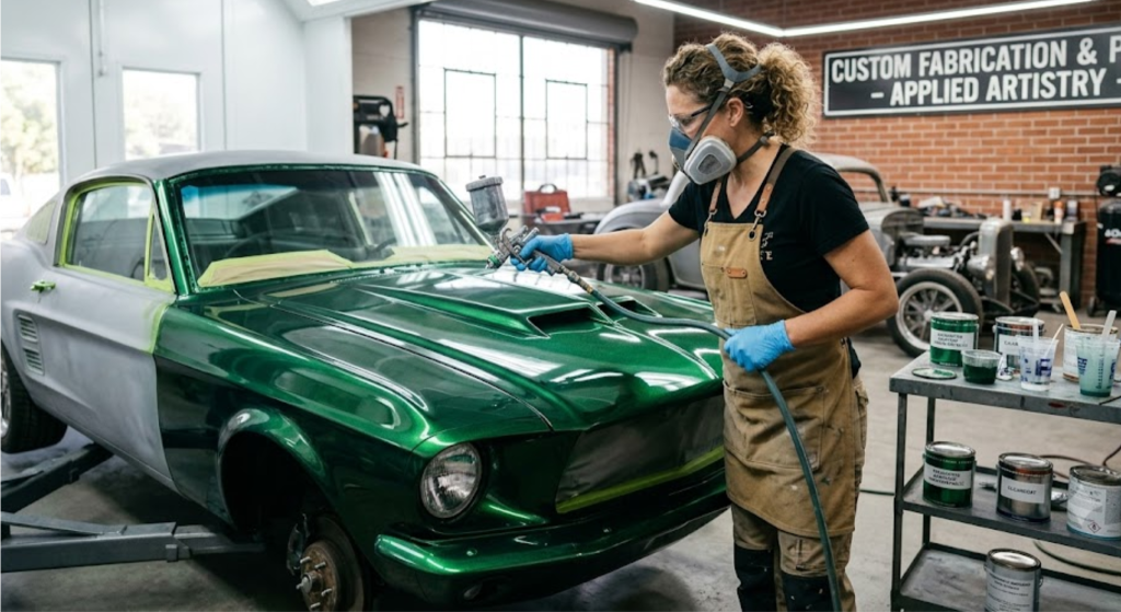 How Automotive Basecoat Is Used in Custom Car Projects