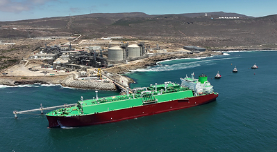 Sempra Infrastructure's ECA LNG Phase 1 Exports First LNG Cargo from Mexico's Pacific Coast