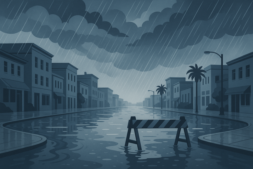Heavy Rain Raises Flash Flooding Fears Across Hampton Roads
