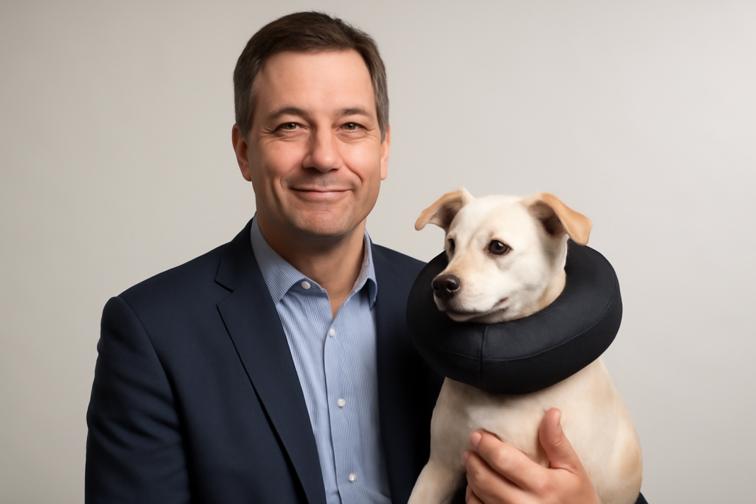 InventHelp Inventor Develops New Post-Operative Collar for Pets (CNC-1158)