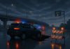 Sinkhole Swallows SUV at Norfolk Exit Ramp; Officer Rescues Driver Sinkhole Swallows SUV at Norfolk Exit Ramp; Officer Rescues Driver