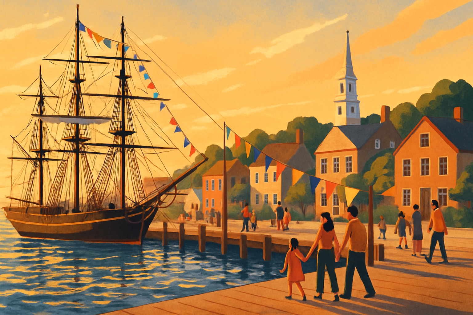 Smithfield Hosts Maritime Rendezvous as Sail250 Harbor