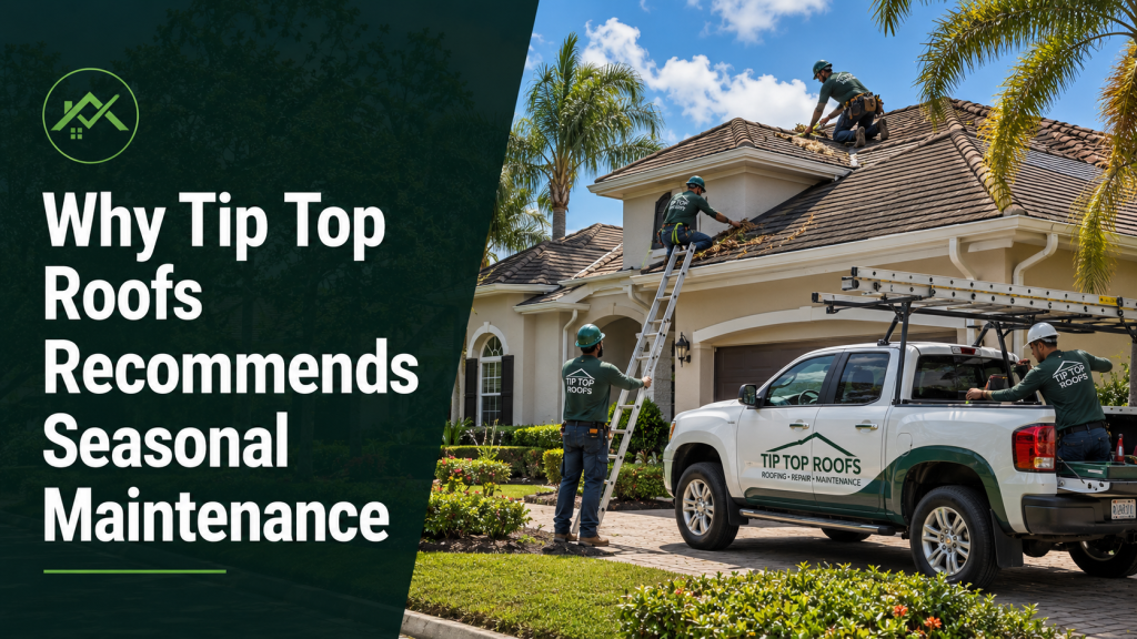 Roofing services for seasonal maintenance