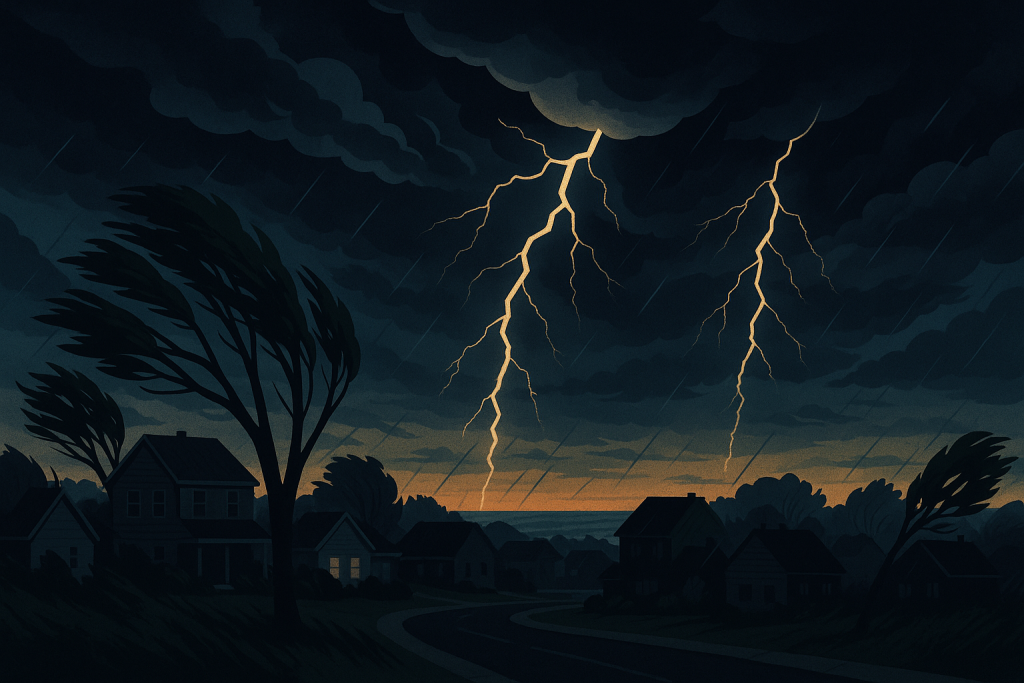 Severe Storms Knock Out Power Across Hampton Roads