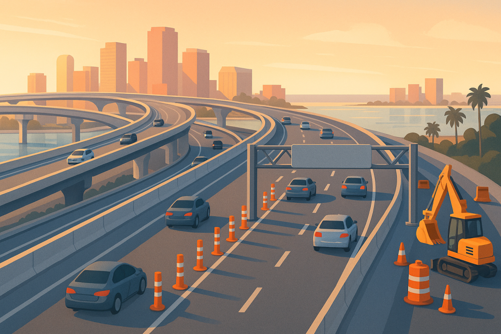 Officials Break Ground on Final Hampton Roads Express Lanes Segment