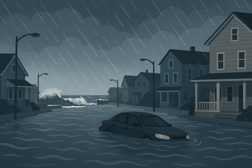 Nor'easter Slams Hampton Roads With Flooding, Rough Surf