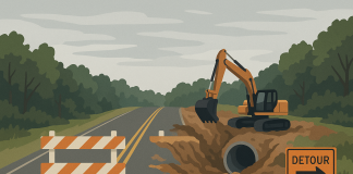 Route 612 in Southampton County to Close for Culvert Work