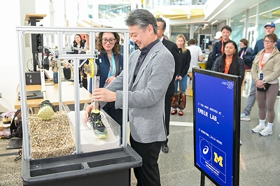 ASICS Opens Its First Industry-Academia R&D Lab for Running Innovation with the University of Michigan