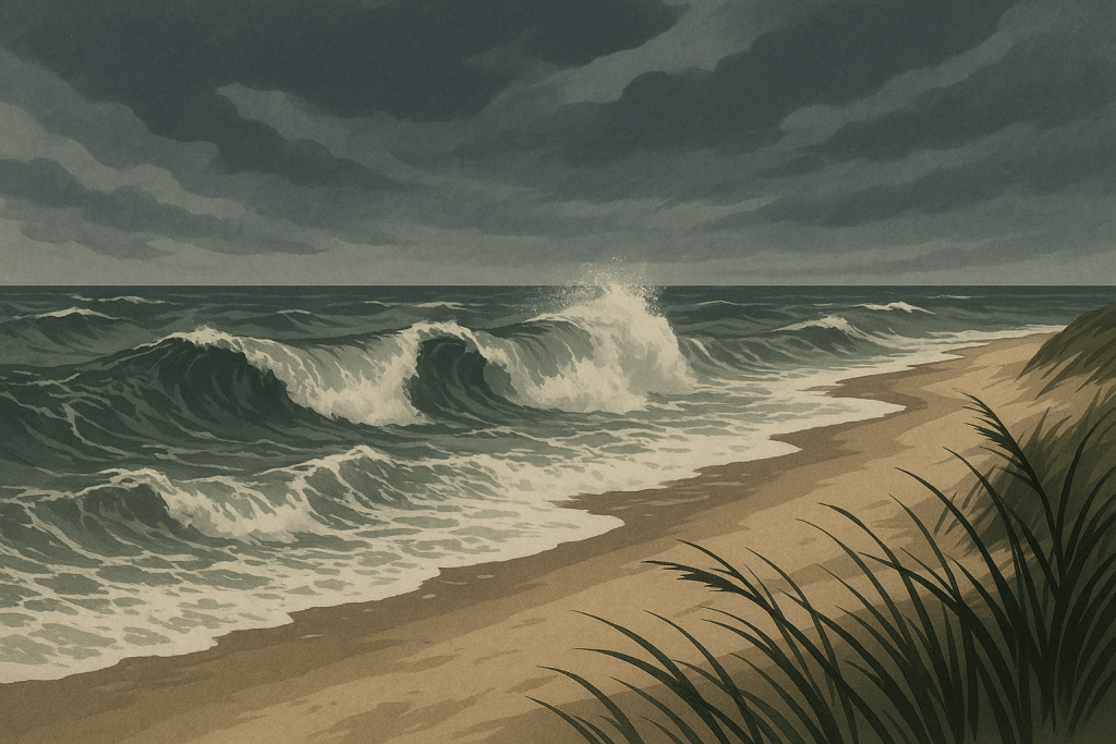 Isaias Churns Surf Off Outer Banks, Spares Hampton Roads